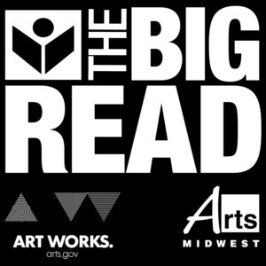The big read logo on a black background.